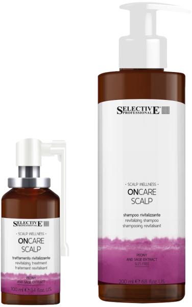 Selective Professional OnCare scalp revitalizing Shampoo und Treatment 200ml + 100ml