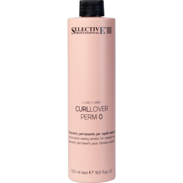 Curllover Perm 0 – Dauerwelle für widerstandsfähiges Haar | Selective Professional
